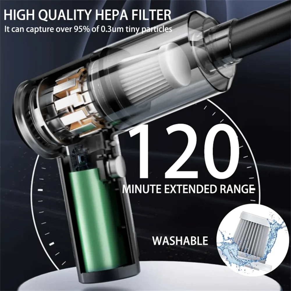 Novaire AirVac™ — Cordless Vacuum & Air Duster